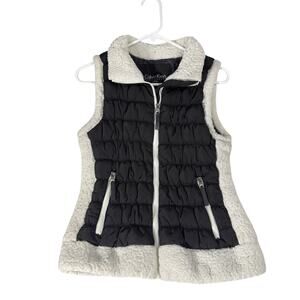 Calvin Klein Performance Puffer Vest Woman M Zip Security Pocket & Phone Pocket